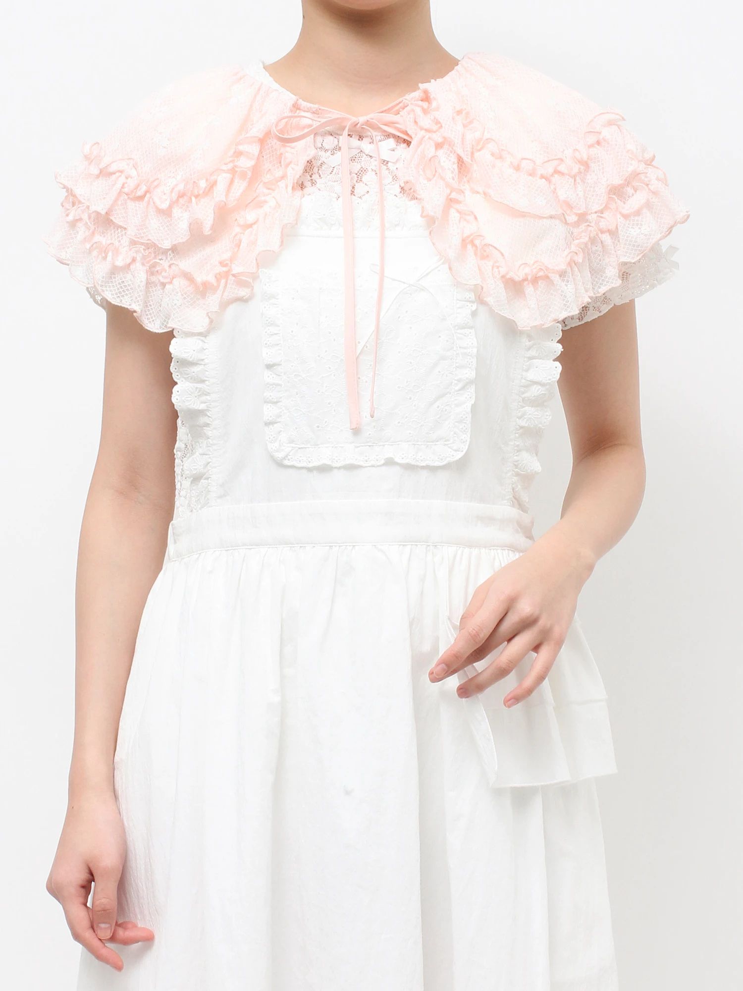 merry jenny｜Flower Frill 2-Way Detachable Collar
