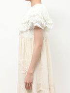 merry jenny｜Flower Frill 2-Way Detachable Collar