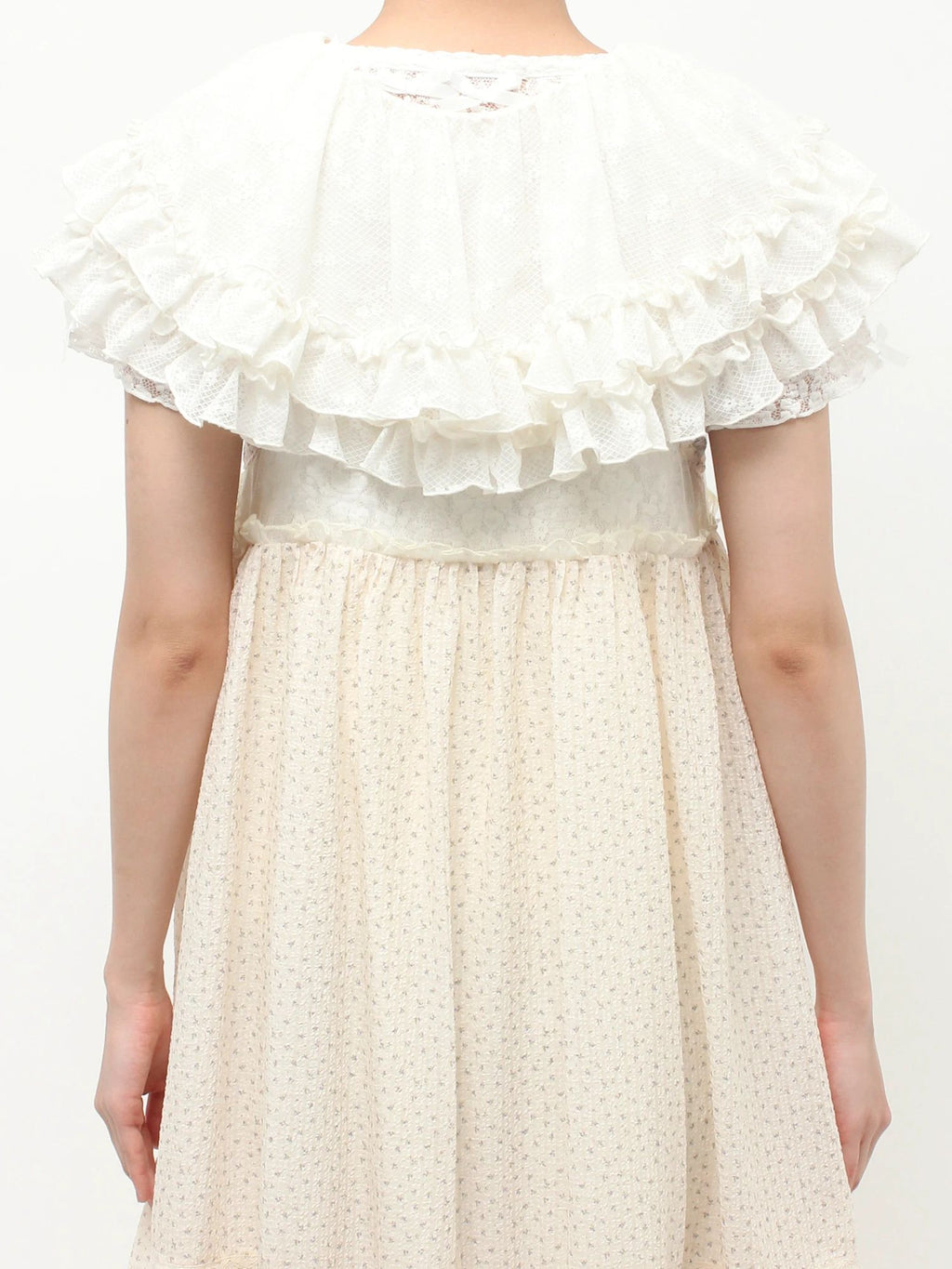 merry jenny｜Flower Frill 2-Way Detachable Collar