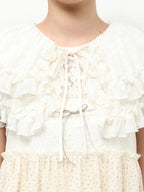 merry jenny｜Flower Frill 2-Way Detachable Collar