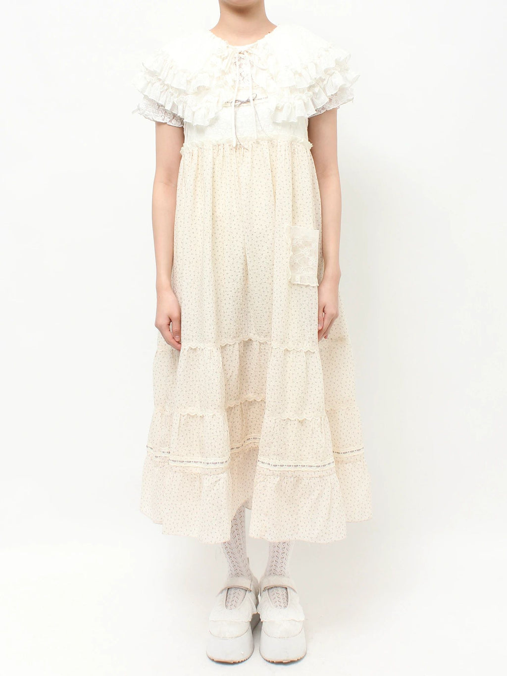 merry jenny｜Flower Frill 2-Way Detachable Collar