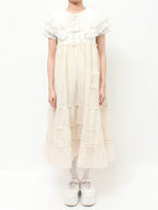 merry jenny｜Flower Frill 2-Way Detachable Collar