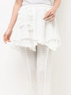 merry jenny｜Lace-Tiered Apron