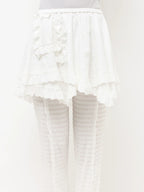 merry jenny｜Lace-Tiered Apron