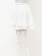 merry jenny｜Lace-Tiered Apron