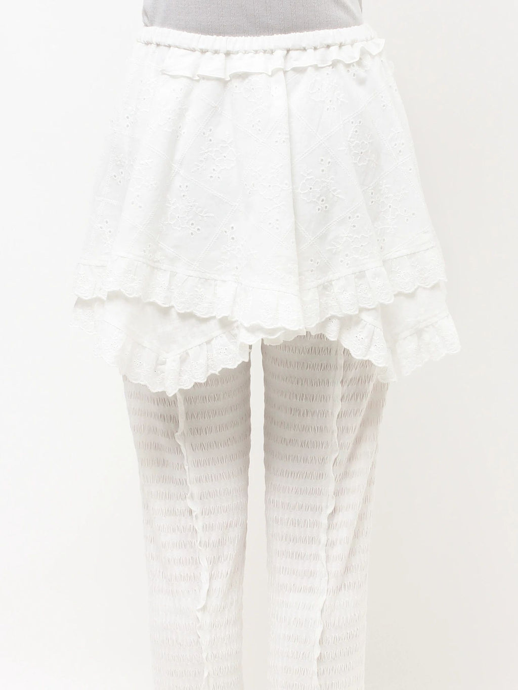 merry jenny｜Lace-Tiered Apron