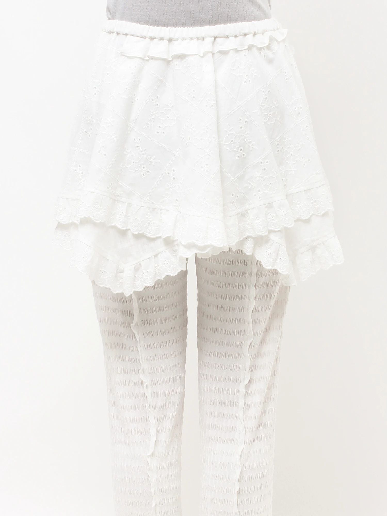 merry jenny｜Lace-Tiered Apron