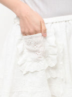 merry jenny｜Lace-Tiered Apron