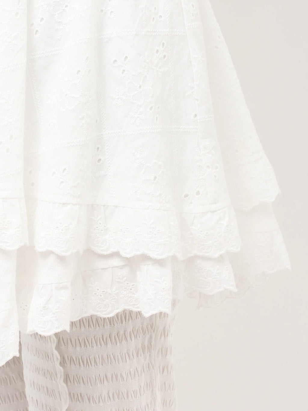 merry jenny｜Lace-Tiered Apron