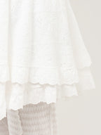 merry jenny｜Lace-Tiered Apron