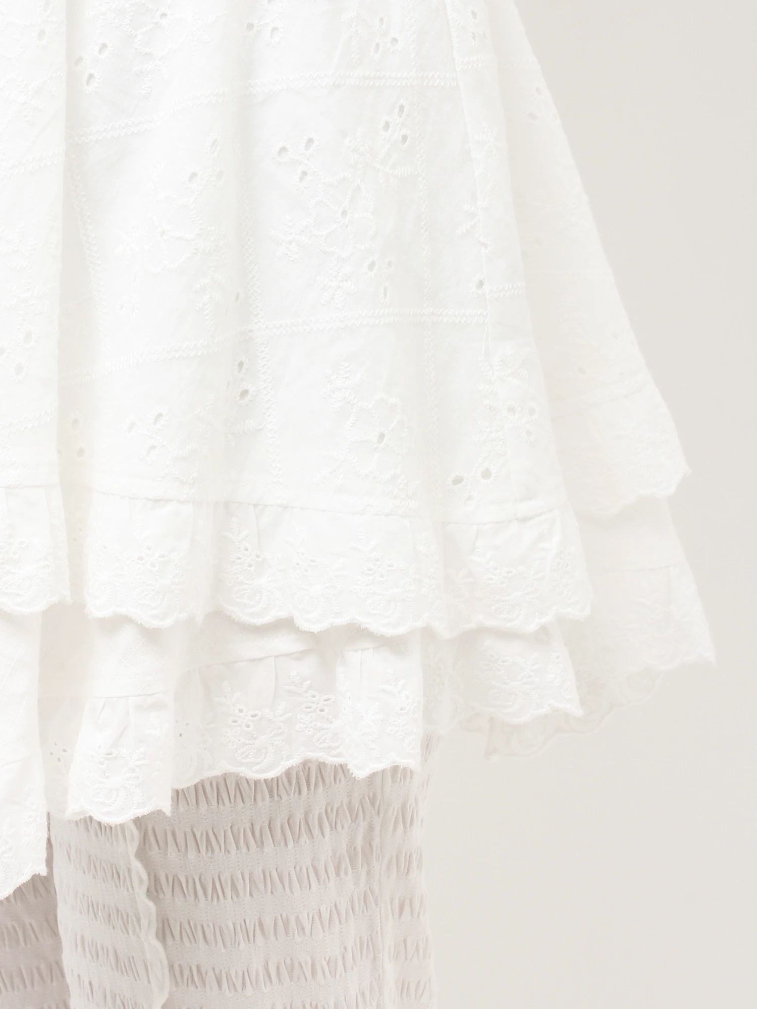 merry jenny｜Lace-Tiered Apron