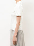 merry jenny｜Frilly Summer Polo Top
