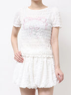 merry jenny｜Shirring Tee