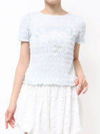 merry jenny｜Shirring Tee