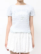 merry jenny｜Shirring Tee