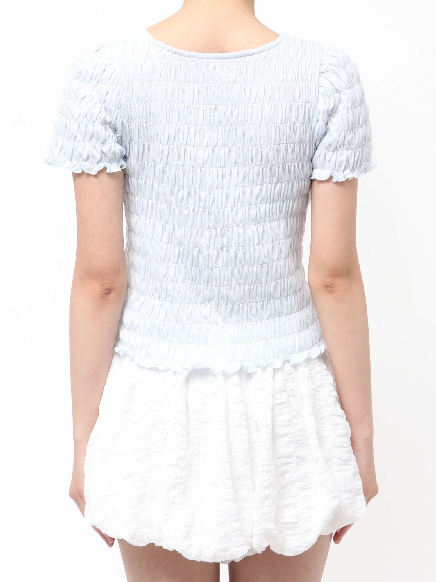 merry jenny｜Shirring Tee