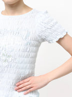 merry jenny｜Shirring Tee