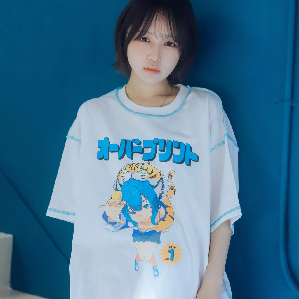 Over Print MAGAZINE Tee
