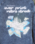 Over Print - pigment Rebirth cotton jacket_yinhao_limited