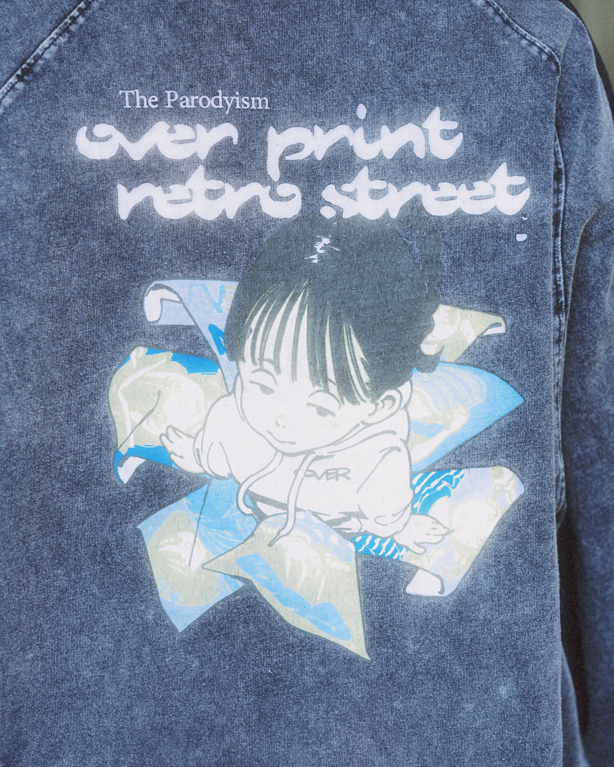 Over Print - pigment Rebirth cotton jacket_yinhao_limited