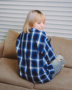 Over Print NEW MOON check shirts