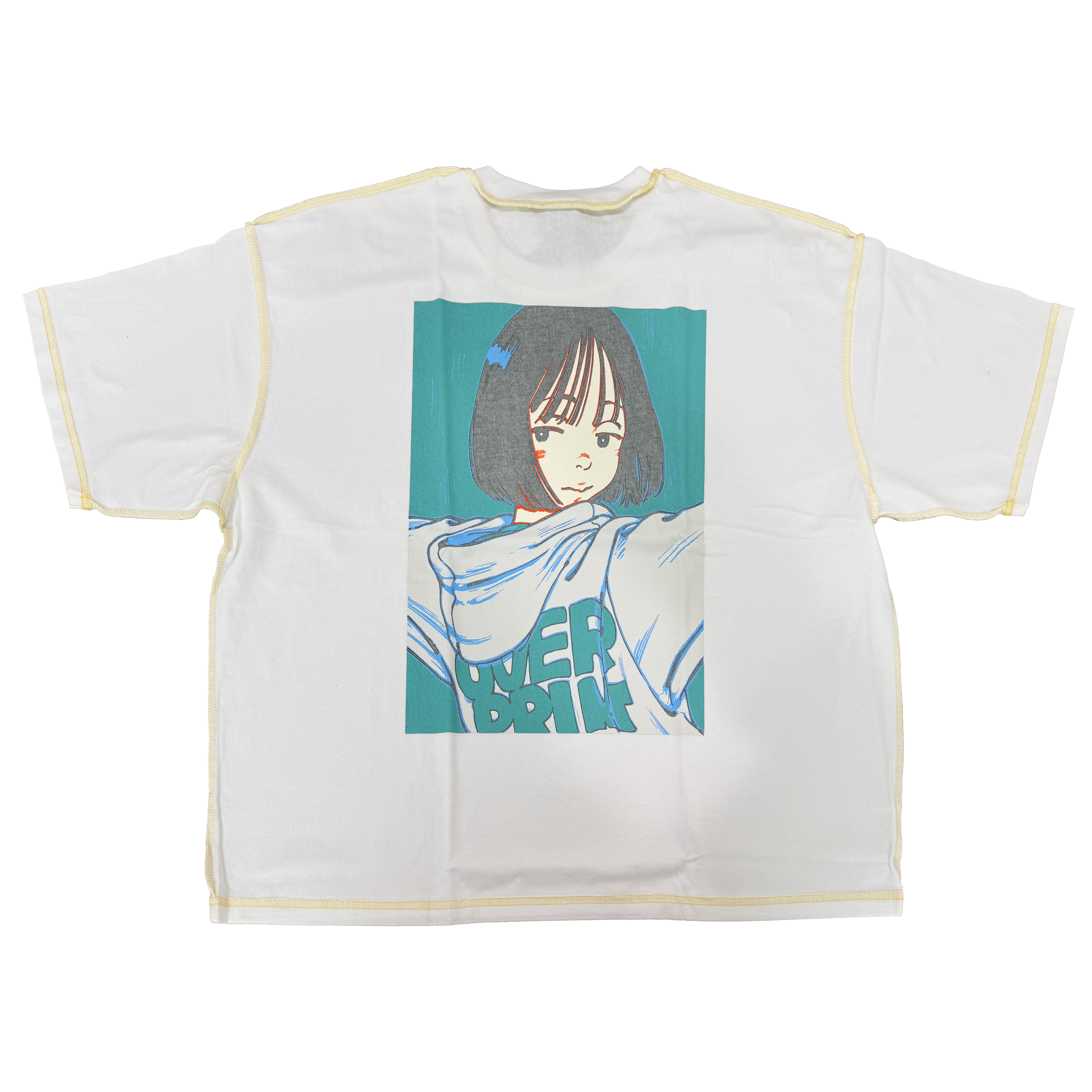 Over Print POP ART Tee Ver20 GLOW IN THE DARK