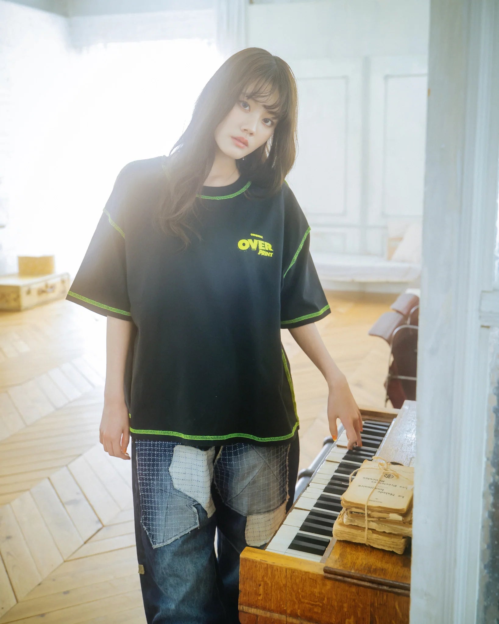 Over Print COTOH POP ART Tee Ver:23 GLOW IN THE DARK