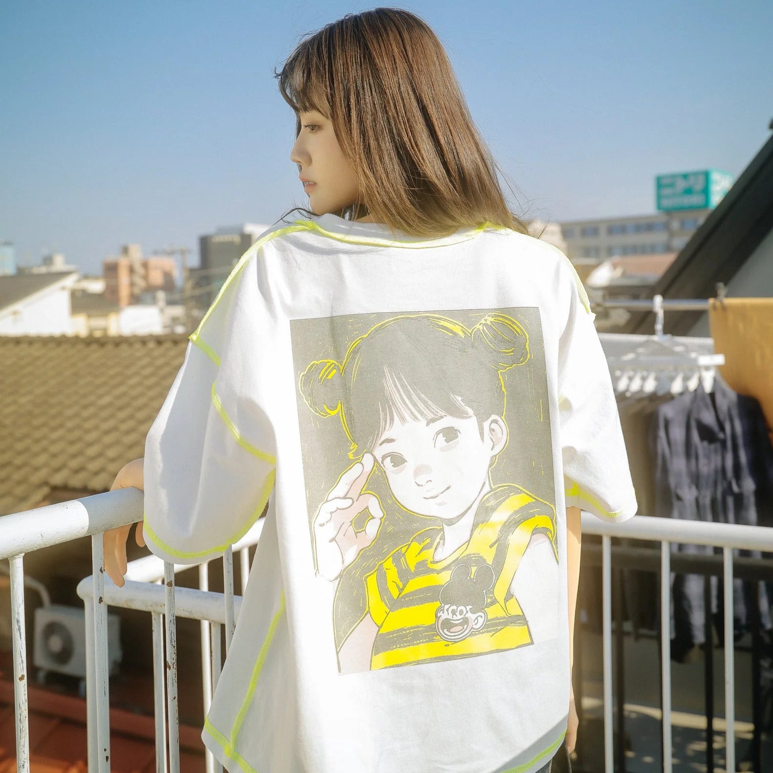 Over Print COTOH POP ART Tee Ver:23 GLOW IN THE DARK