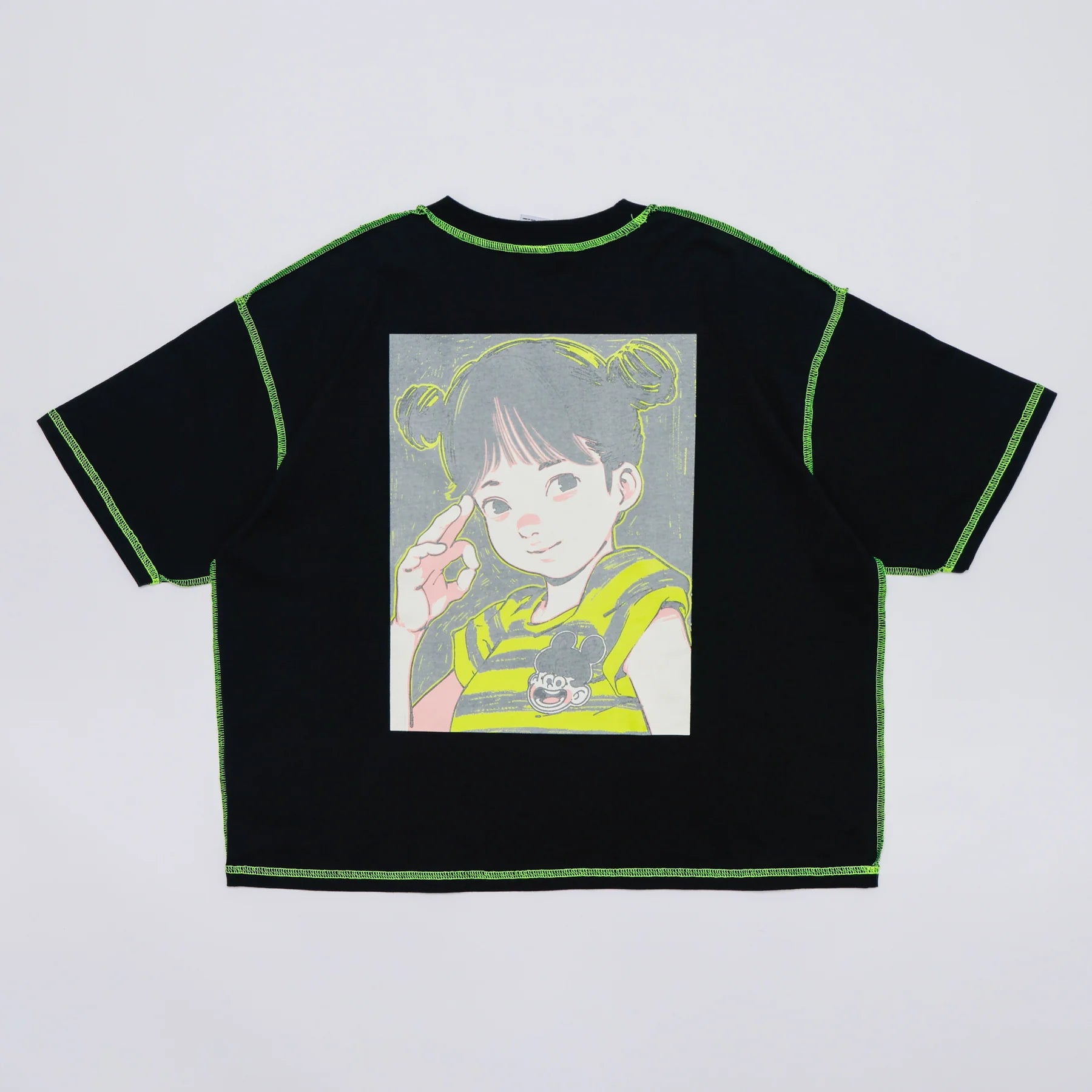 Over Print COTOH POP ART Tee Ver:23 GLOW IN THE DARK