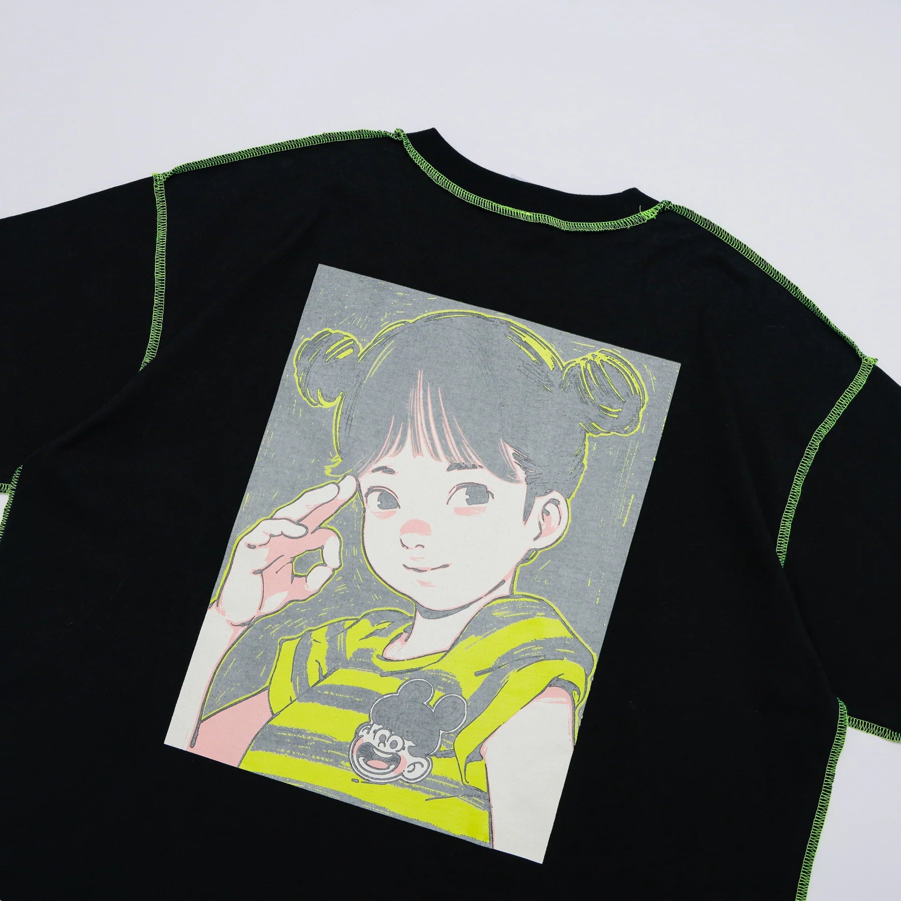 Over Print COTOH POP ART Tee Ver:23 GLOW IN THE DARK
