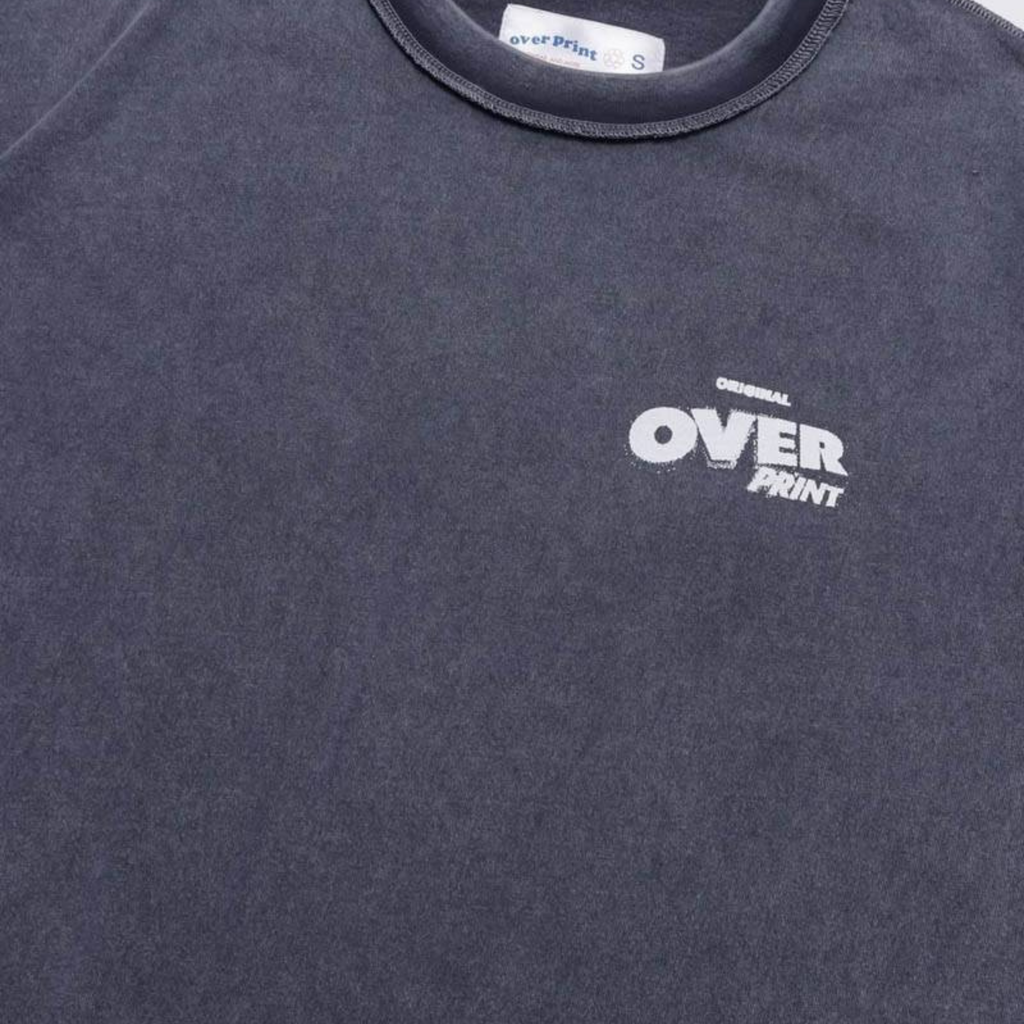 Over Print - POP ART pigment Tee Ver:17 GLOW IN THE DARK