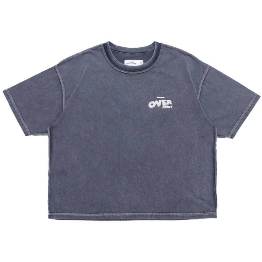 Over Print - POP ART pigment Tee Ver:17 GLOW IN THE DARK