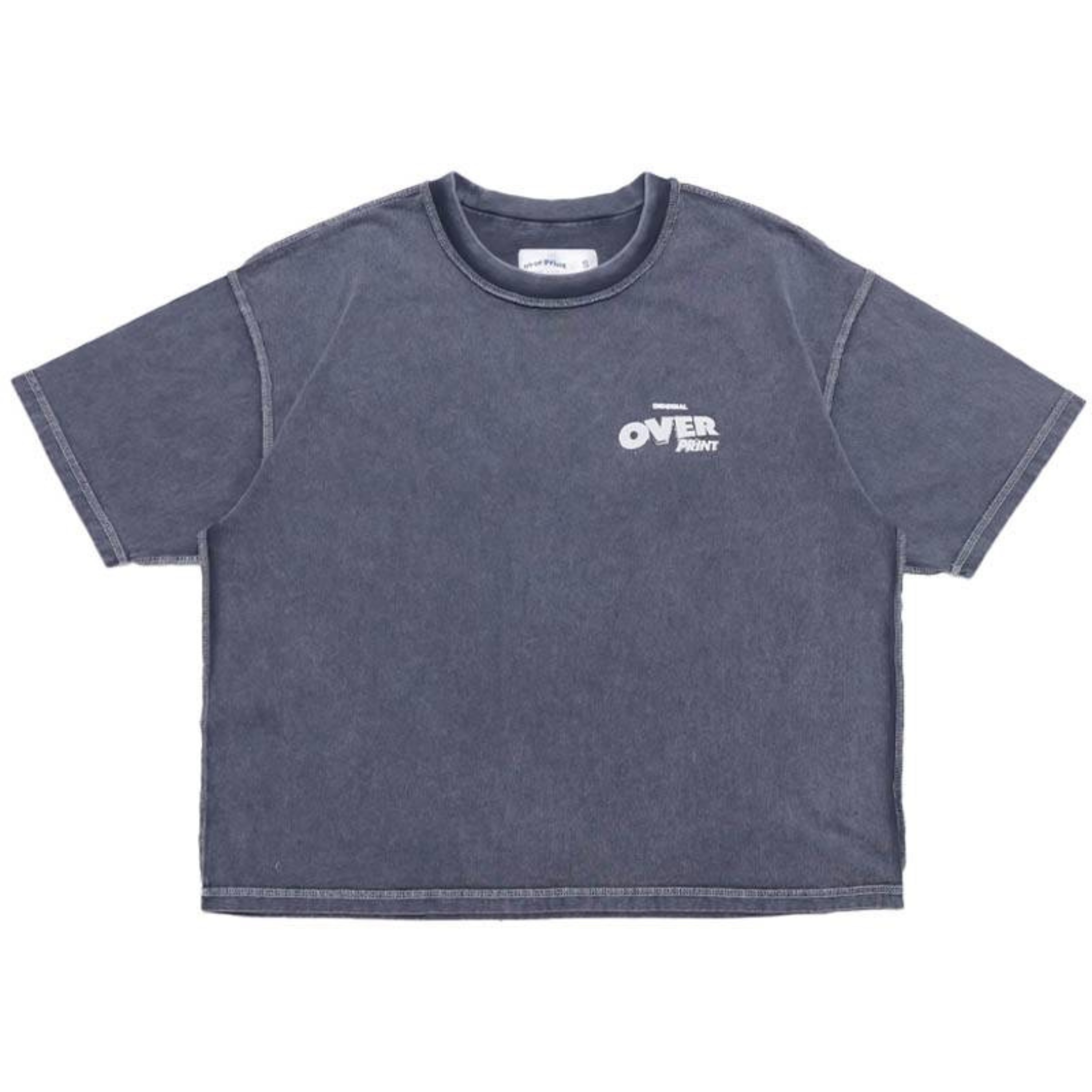 Over Print - POP ART pigment Tee Ver:17 GLOW IN THE DARK