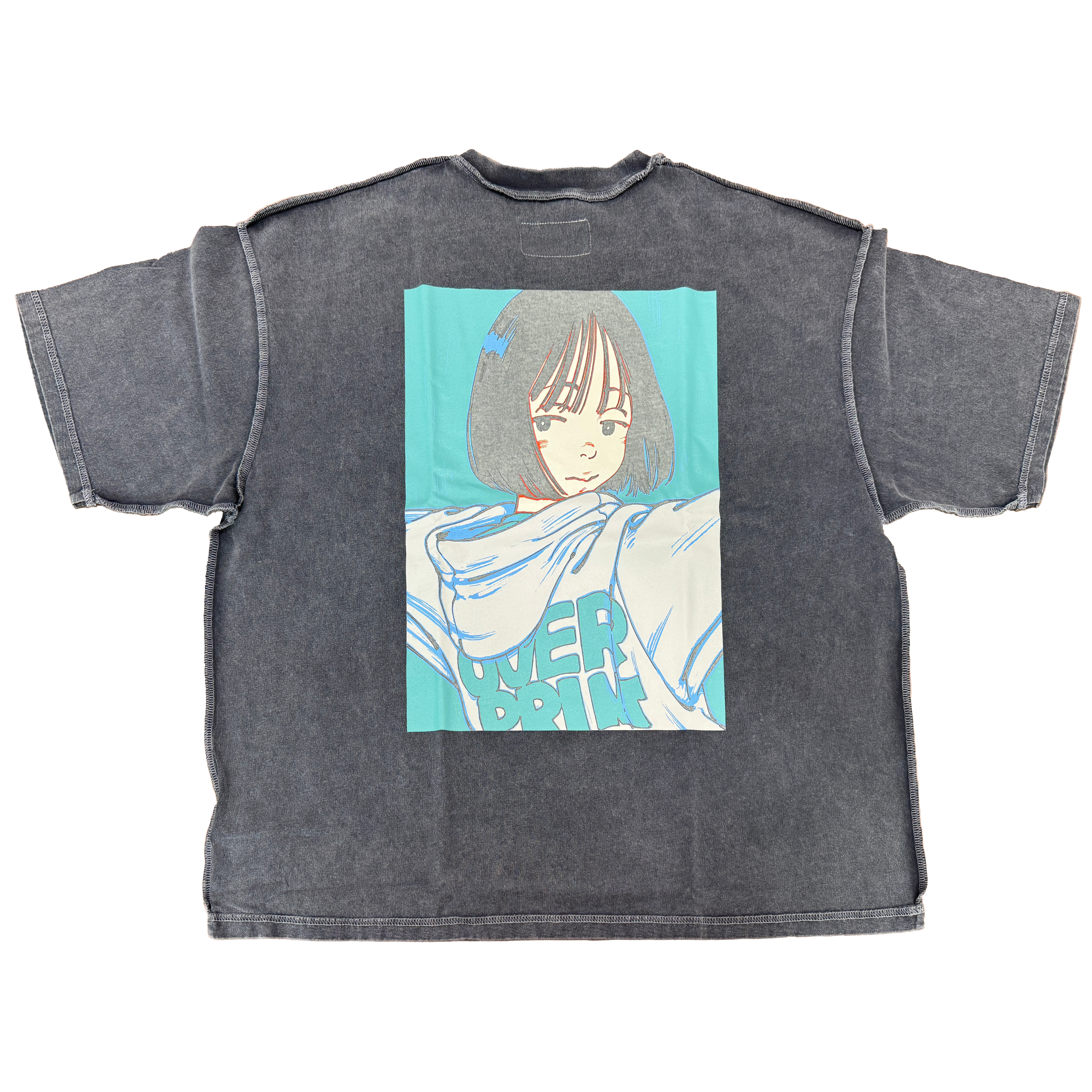 Over Print POP ART pigment Tee Ver20 GLOW IN THE DARK