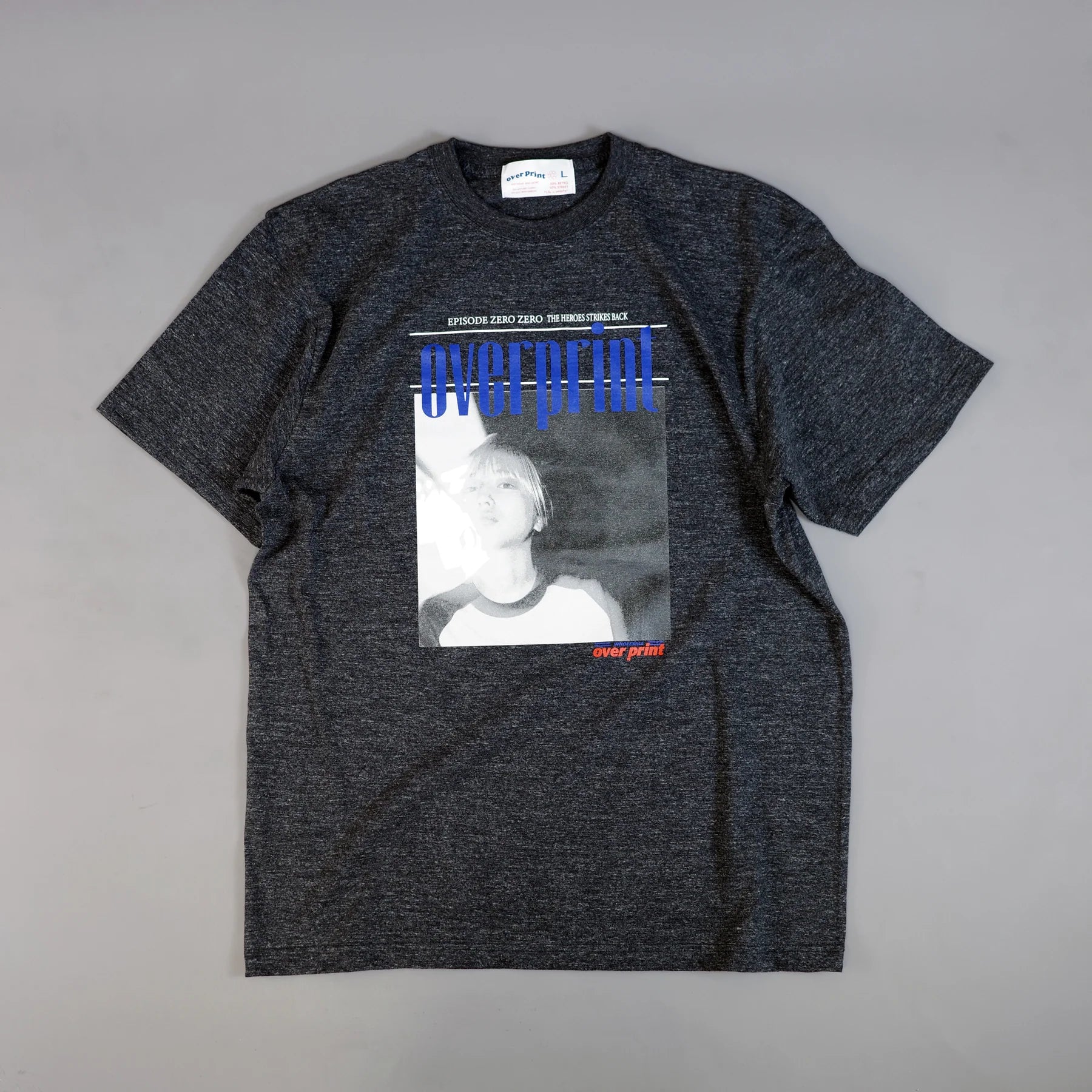 Over Print - CINEMATIZE Tee B - black