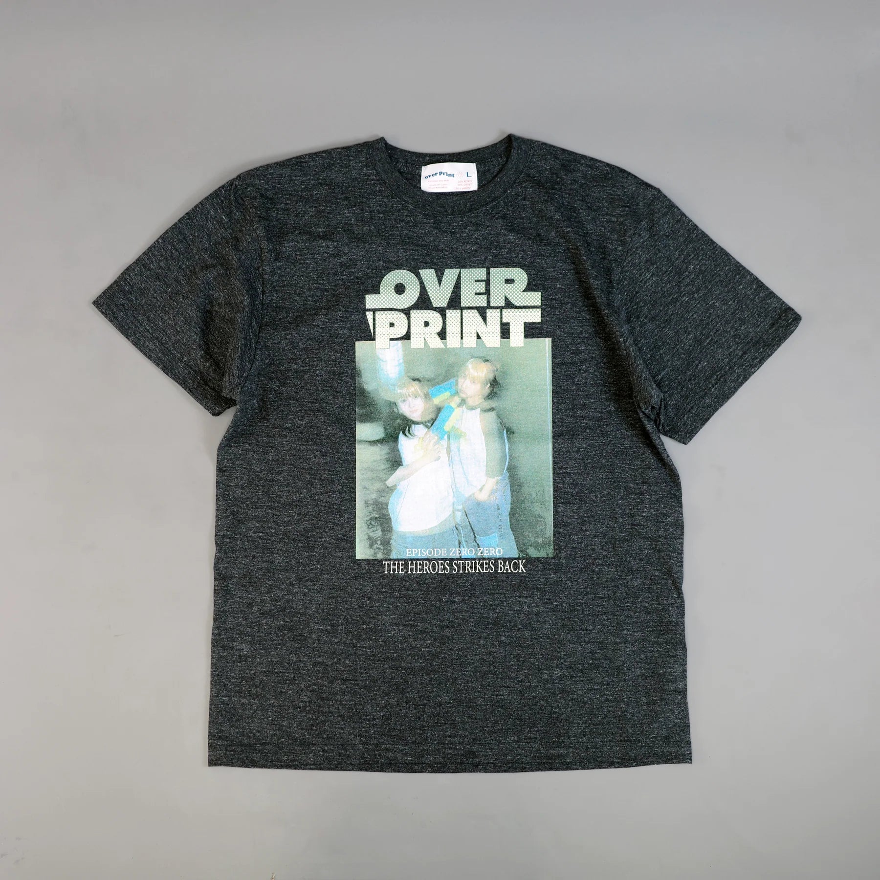 Over Print - CINEMATIZE Tee C - black