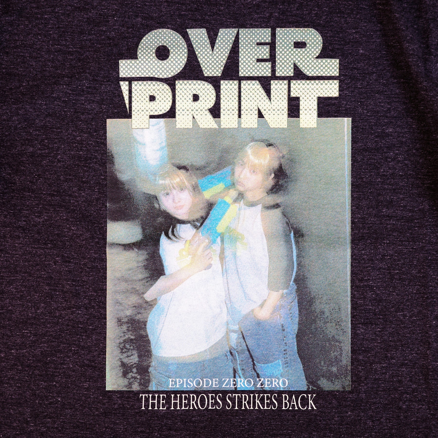 Over Print - CINEMATIZE Tee C - black