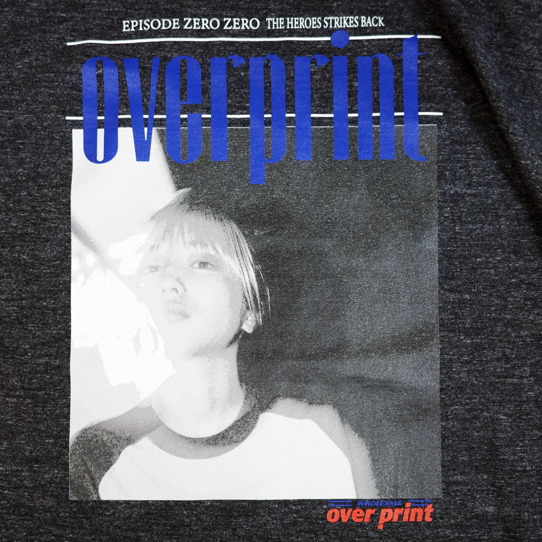 Over Print - CINEMATIZE Tee B - black