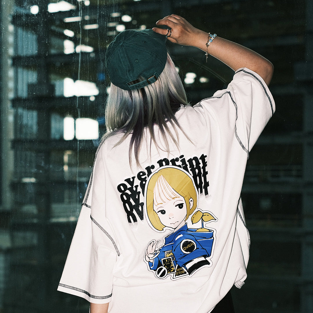 Over Print SIGNBOARD Tee over print 2