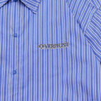 Over Print - STRIPE ARM ZIP SHIRTS