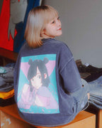 Over Print POP ART pigment Tee Ver15 GLOW IN THE DARK