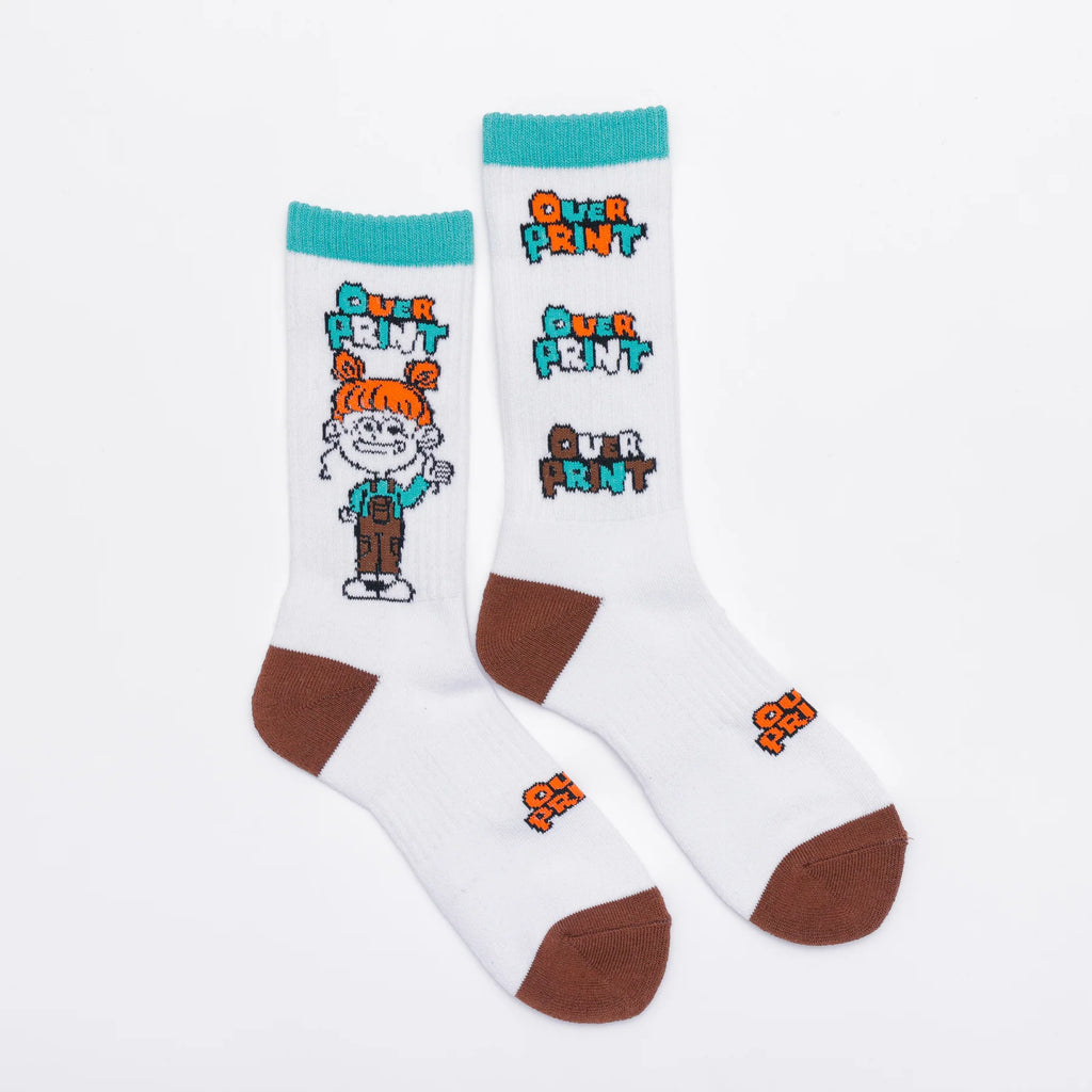 Over Print zerozerohero ZERIO socks