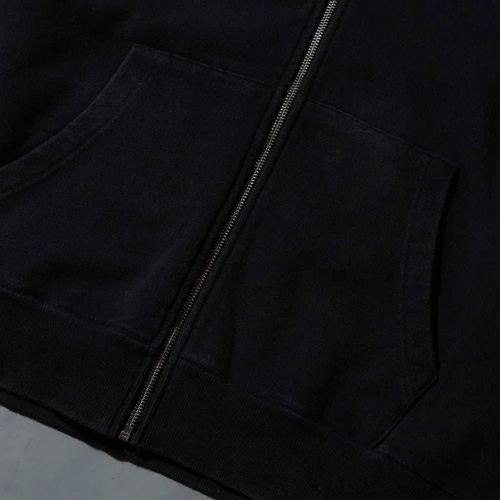 Over Print - MOON CHiLD Zip Hoodie - Charcoal