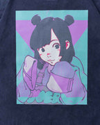 Over Print POP ART pigment Tee Ver15 GLOW IN THE DARK