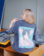 Over Print POP ART pigment Tee Ver15 GLOW IN THE DARK