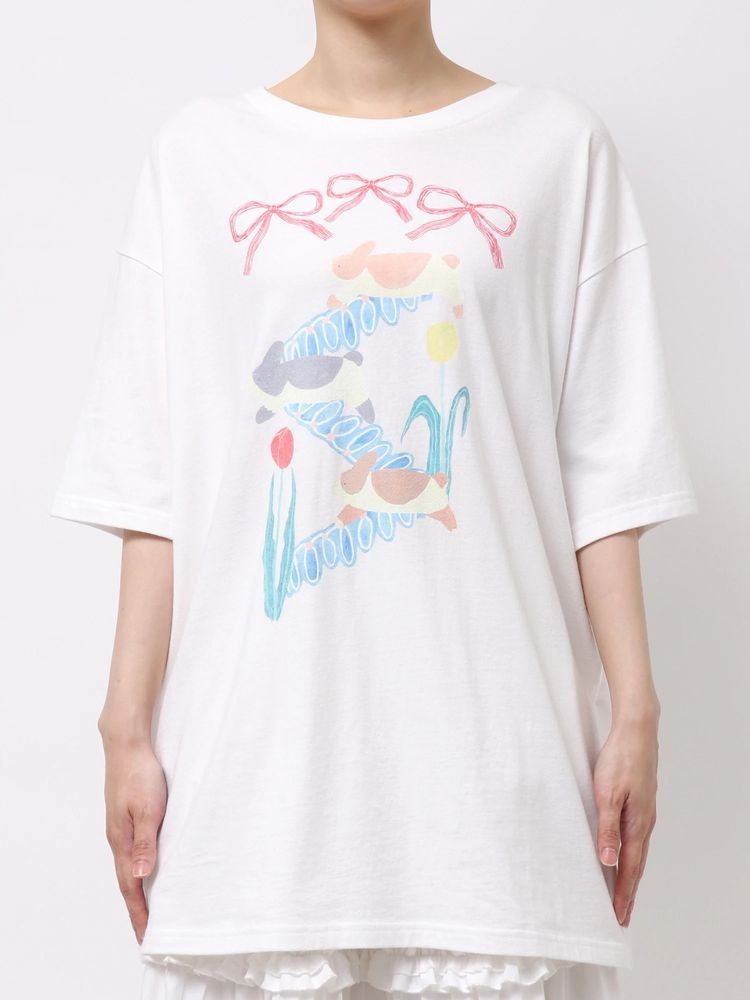 merry jenny｜Rabbit's Secret Time Tee