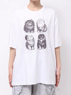 merry jenny｜Pindot Cat Tee