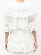 merry jenny｜Floral Sheer Bolero