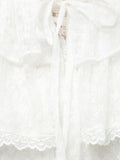 merry jenny｜Floral Sheer Bolero