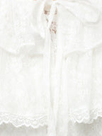 merry jenny｜Floral Sheer Bolero